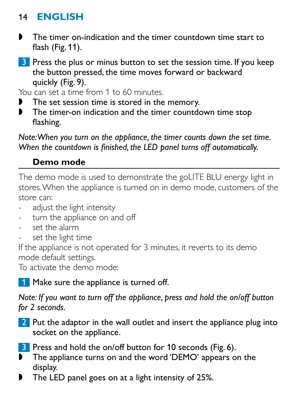 Philips HF3332 User Manual | Page 13 / 28