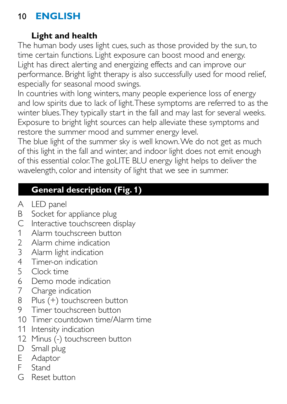 Philips HF3332 User Manual | Page 9 / 28