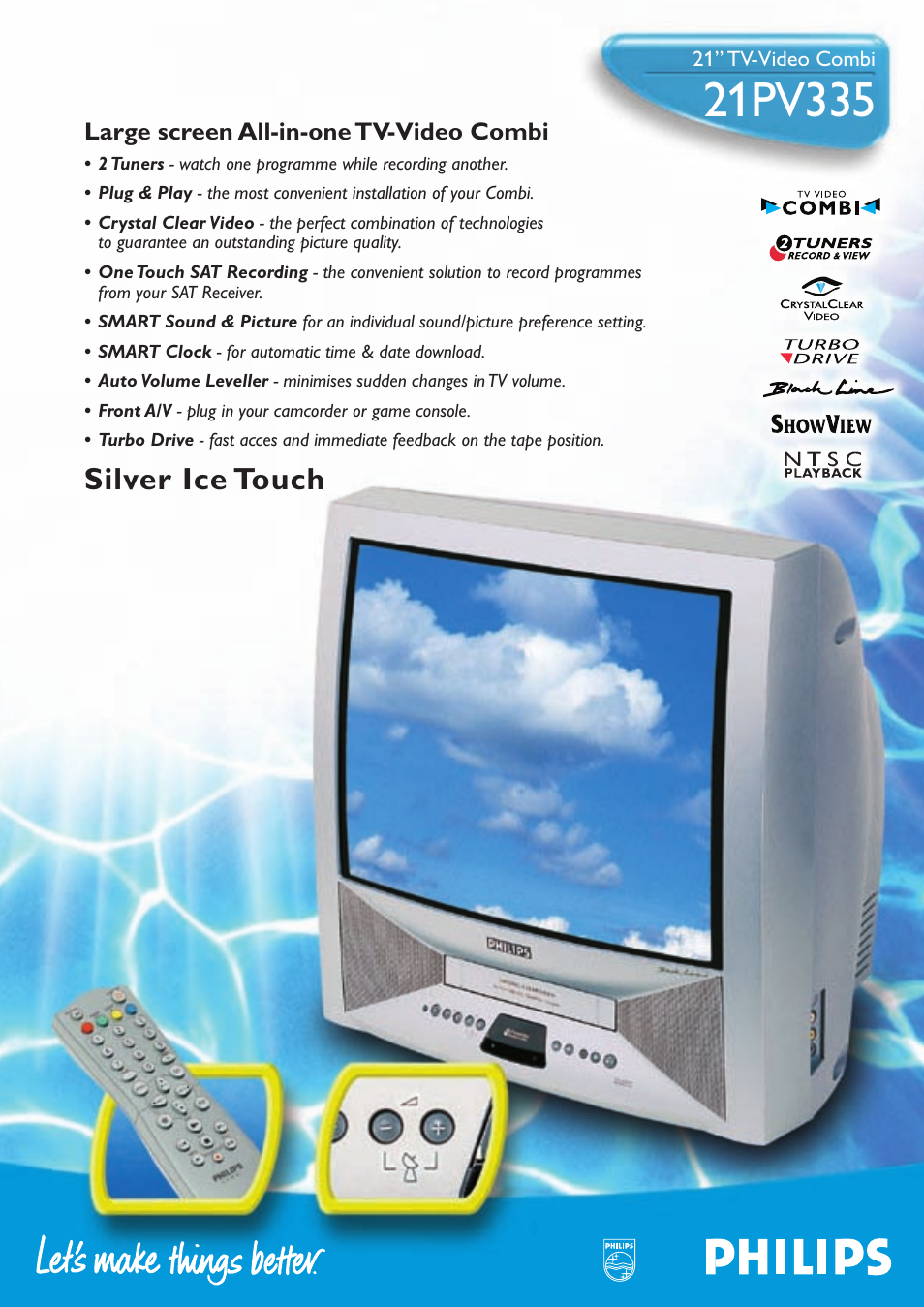 Philips 21PV335 User Manual | 2 pages