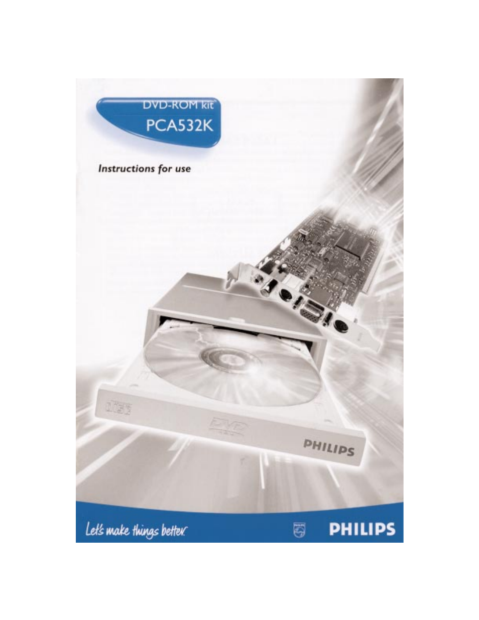 Philips PCA532K User Manual | 20 pages