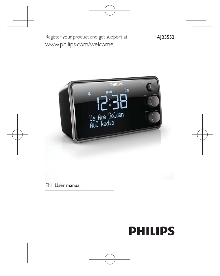 Philips AJB3552/05 User Manual | 33 pages