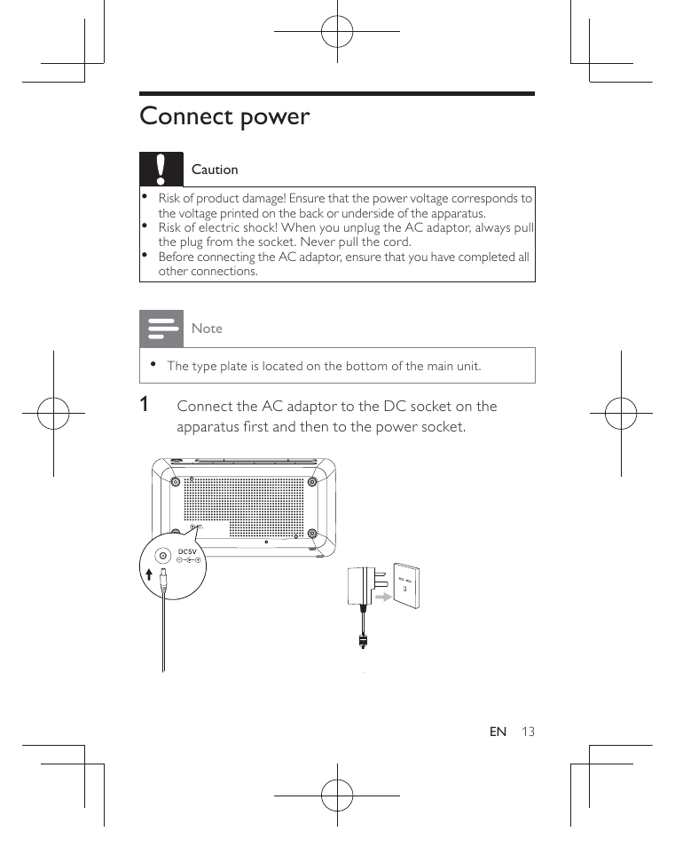 Philips AJB3552/05 User Manual | Page 12 / 33