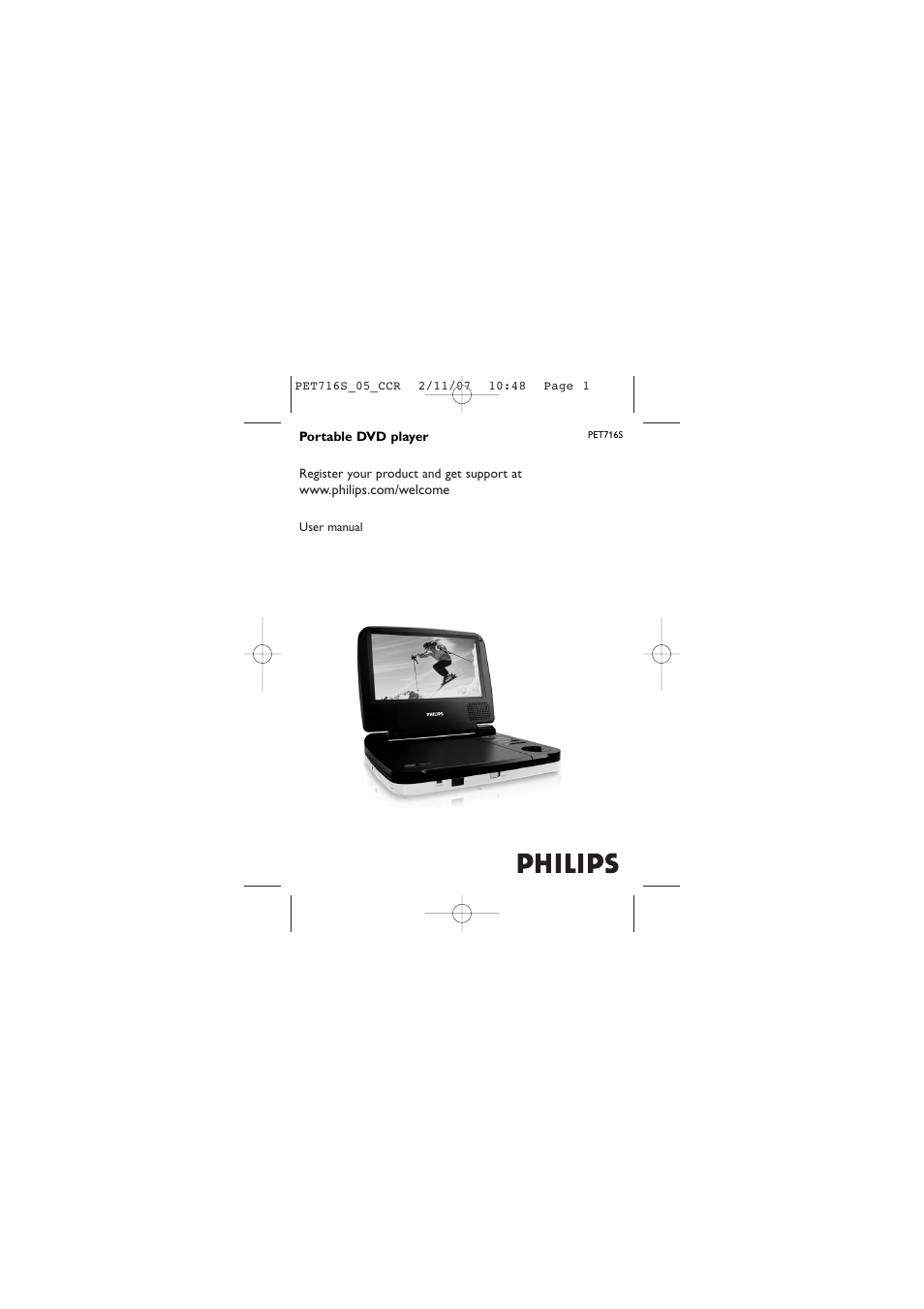 Philips PET716S/05 User Manual | 30 pages