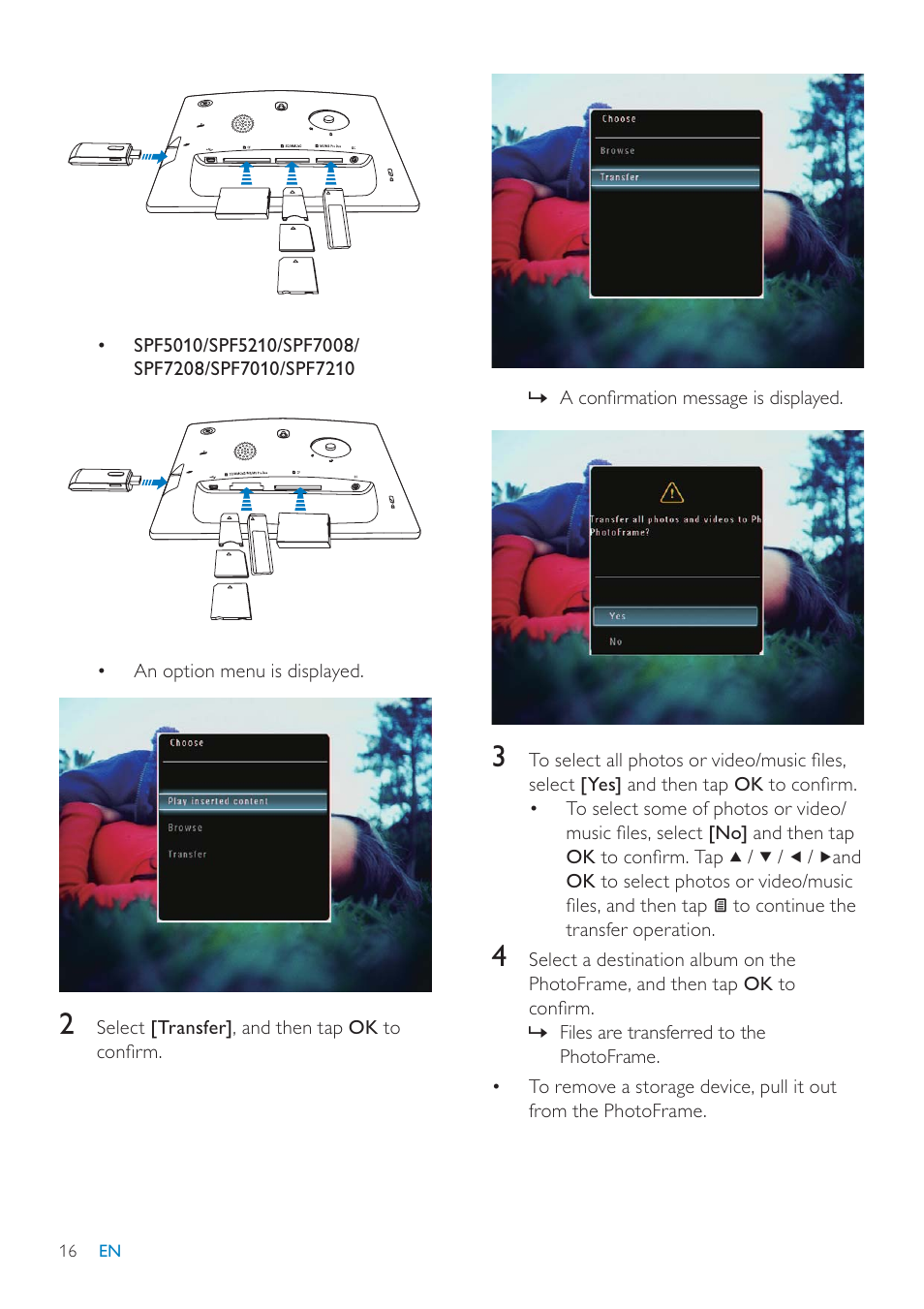 Philips SPF7010 User Manual | Page 16 / 60