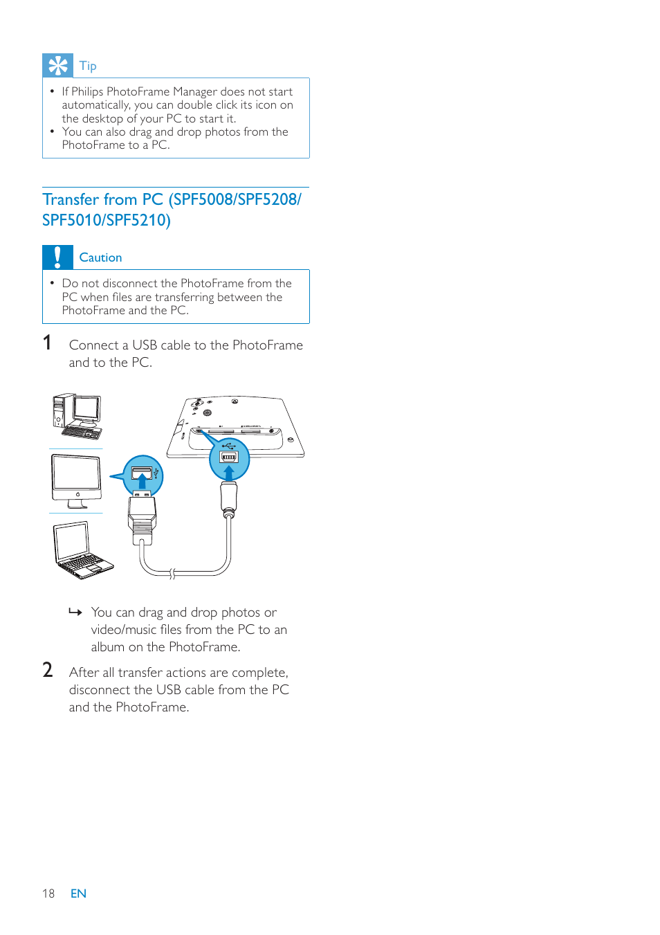 Philips SPF7010 User Manual | Page 18 / 60