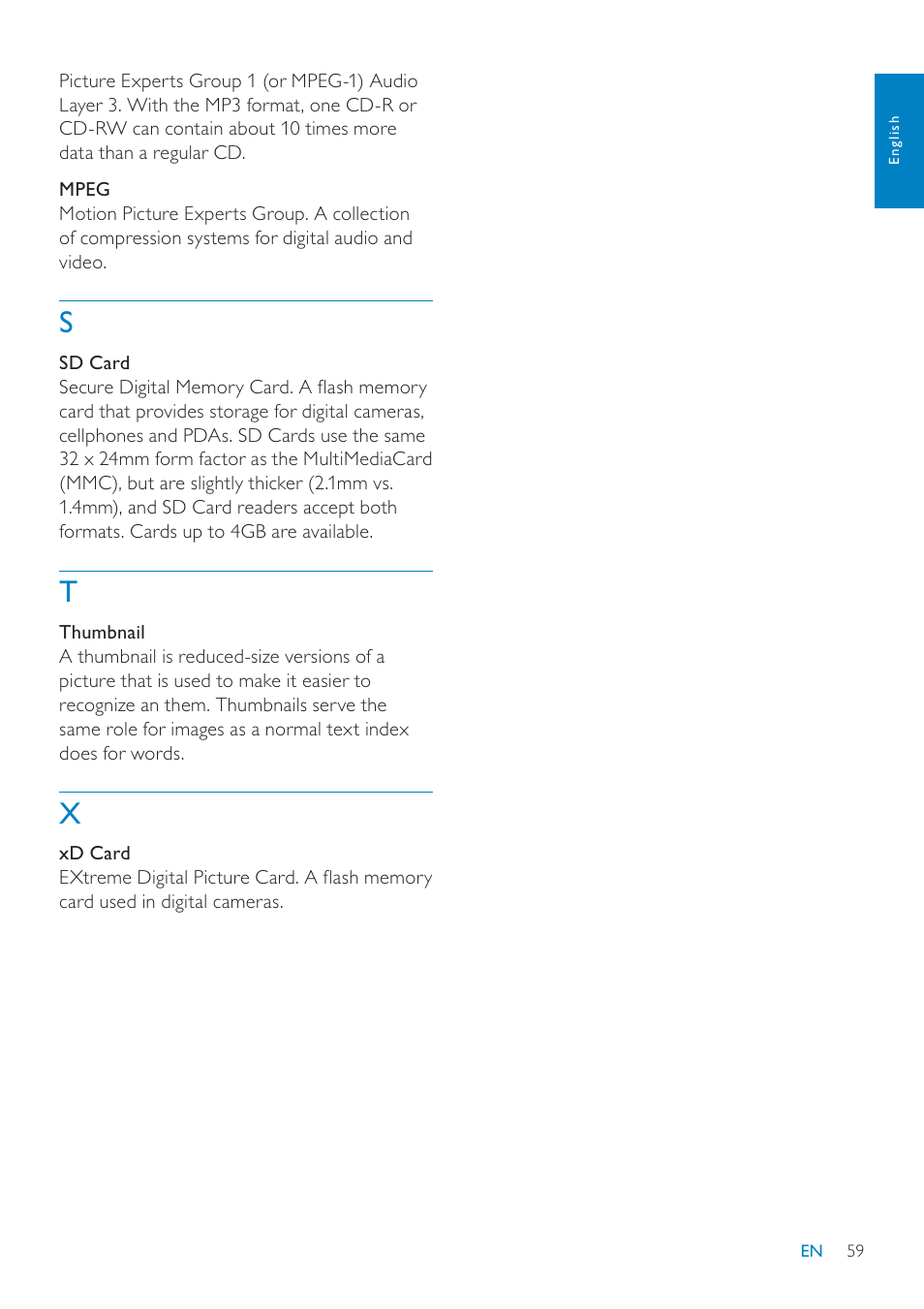 Philips SPF7010 User Manual | Page 59 / 60