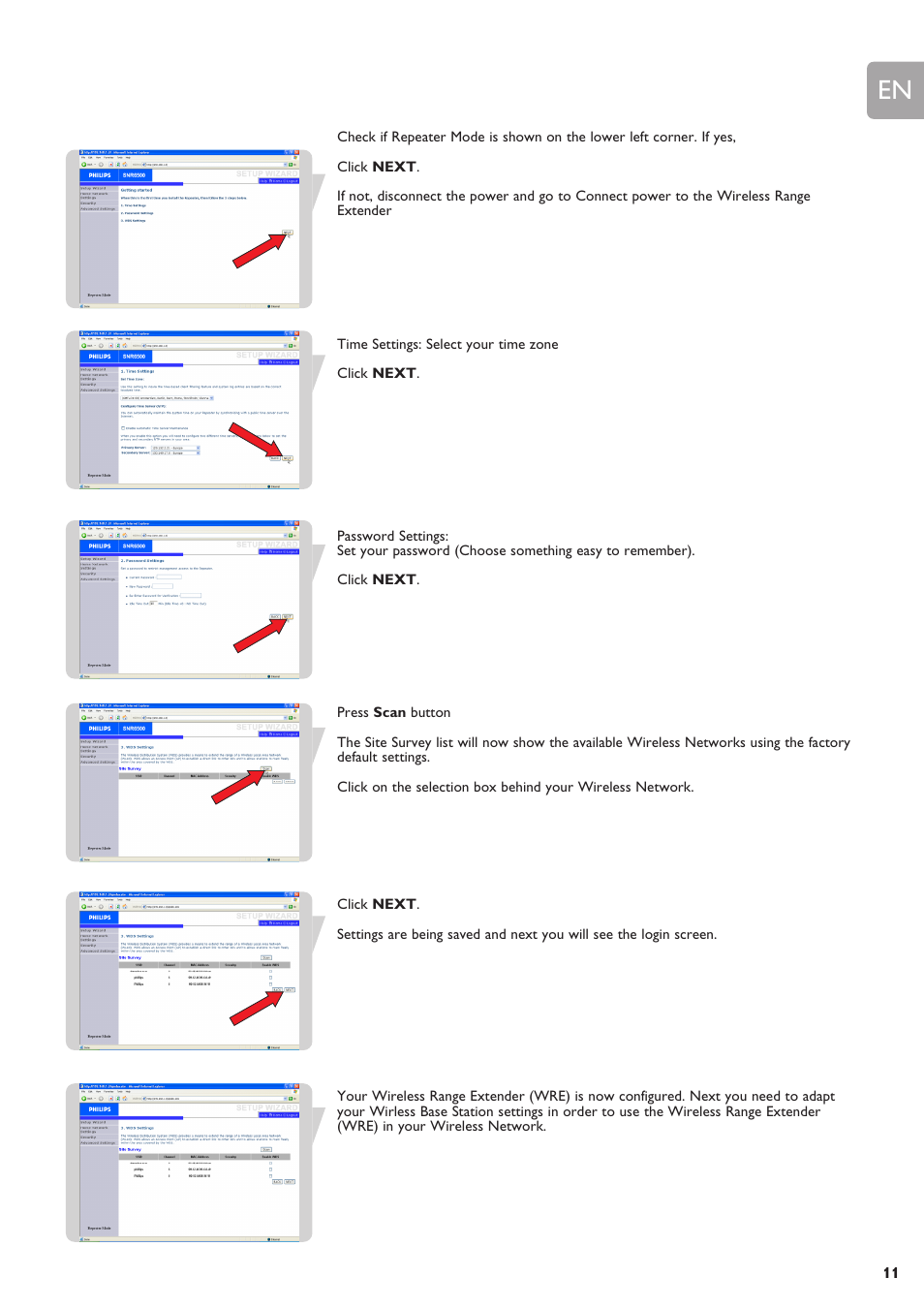 Philips SNR6500 User Manual | Page 10 / 42