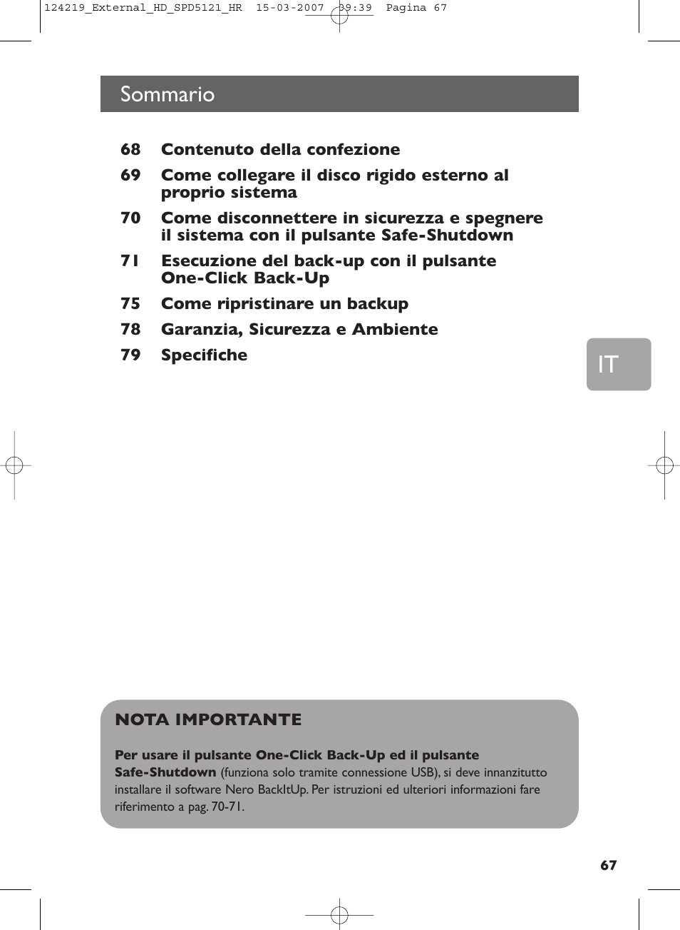 Philips SPD5121 User Manual | Page 67 / 106