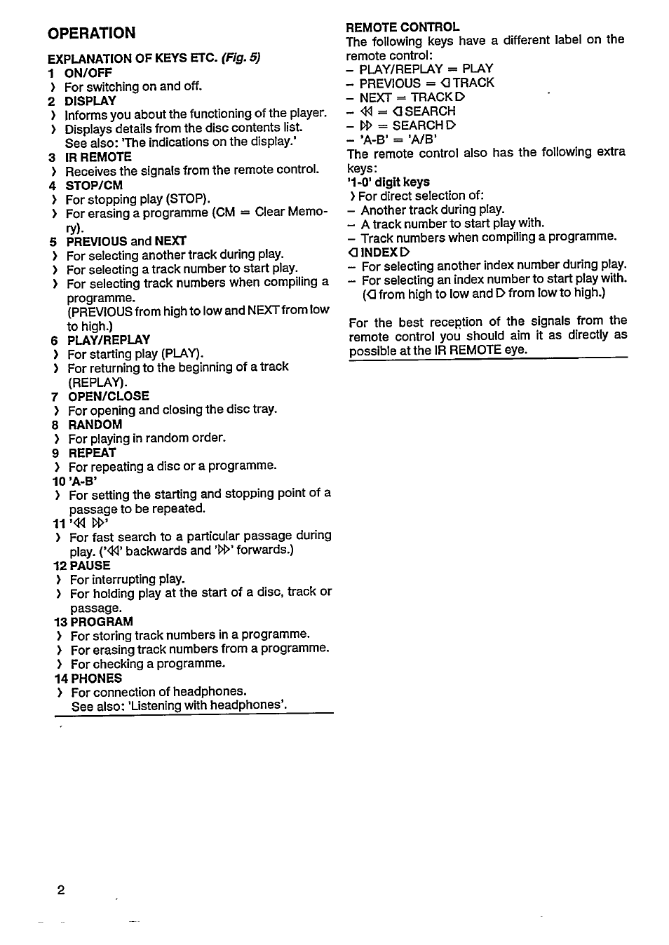 Philips CD 610 User Manual | Page 4 / 14