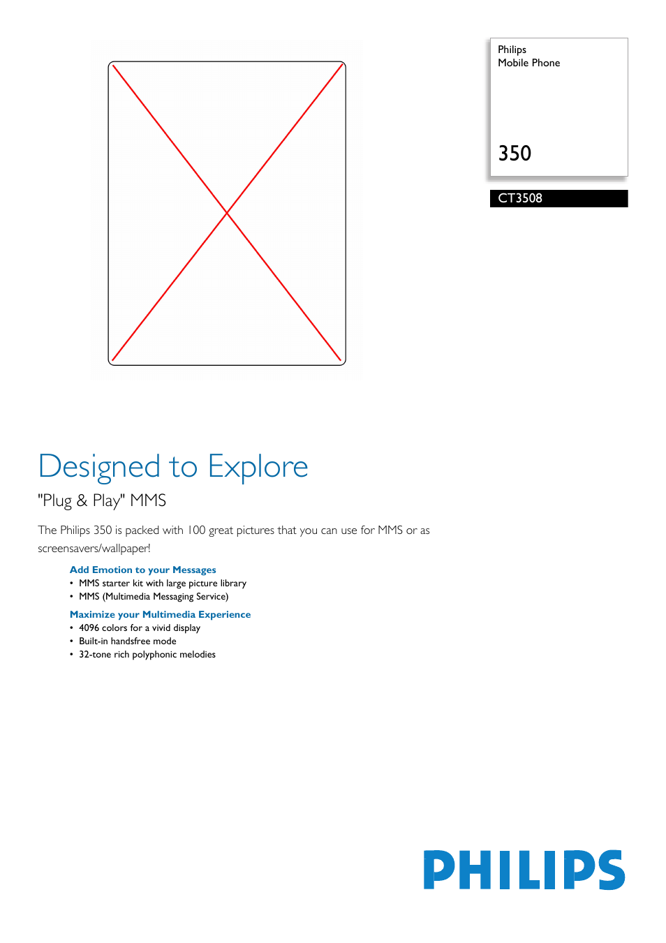 Philips CT3508 User Manual | 2 pages