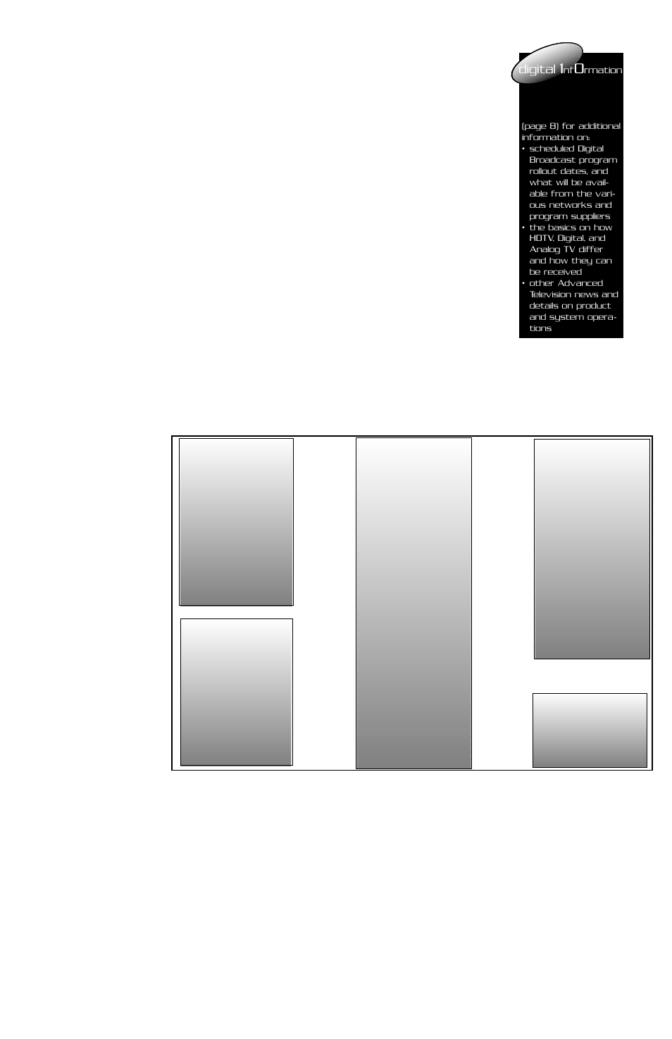 Digital | Philips Projection Television User Manual | Page 9 / 9