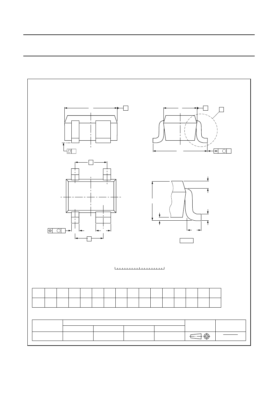 Package outline, Silicon mmic amplifier bga2003 | Philips BGA2003 User Manual | Page 10 / 13