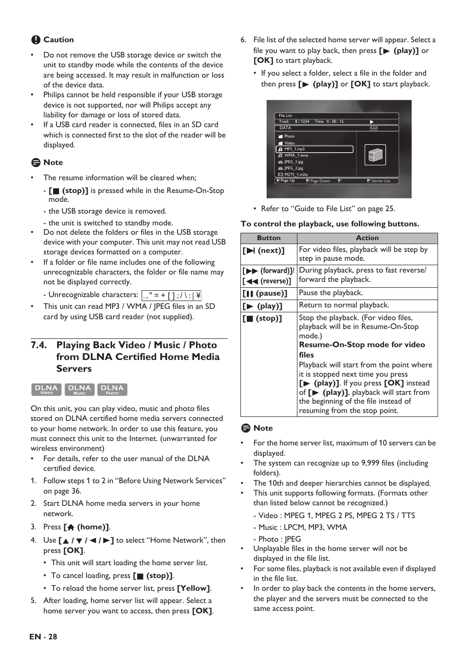 Playback, Switc | Philips HTS5506/F8 User Manual | Page 28 / 68