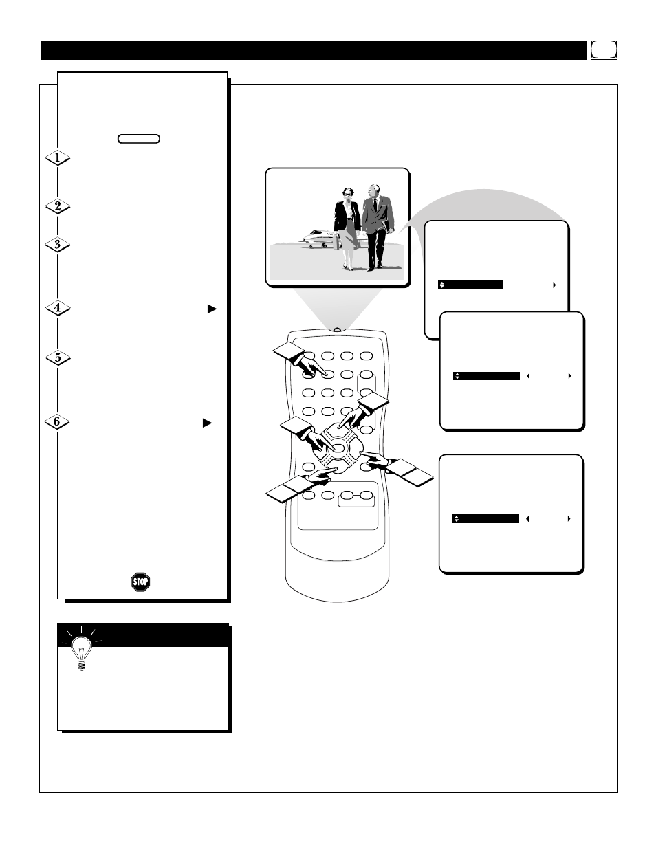 Ow to, Se the, Hannel | Ontrol | Philips 19PR21C1 User Manual | Page 13 / 36