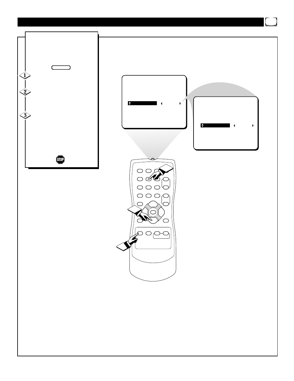 Electing a, Tart, Hannel | Philips 19PR21C1 User Manual | Page 17 / 36