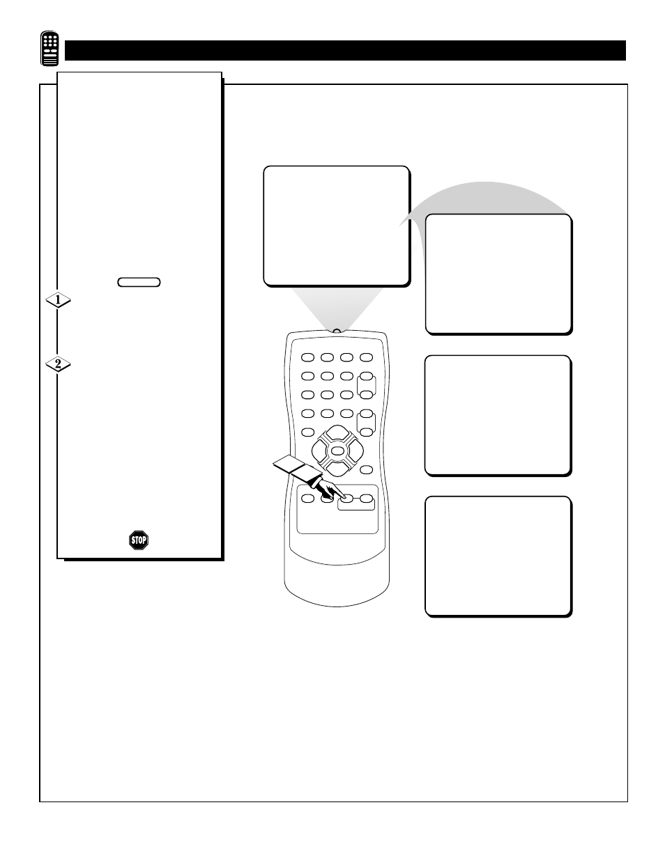 Sing the, Mart, Icture | Ontrol | Philips 19PR21C1 User Manual | Page 28 / 36