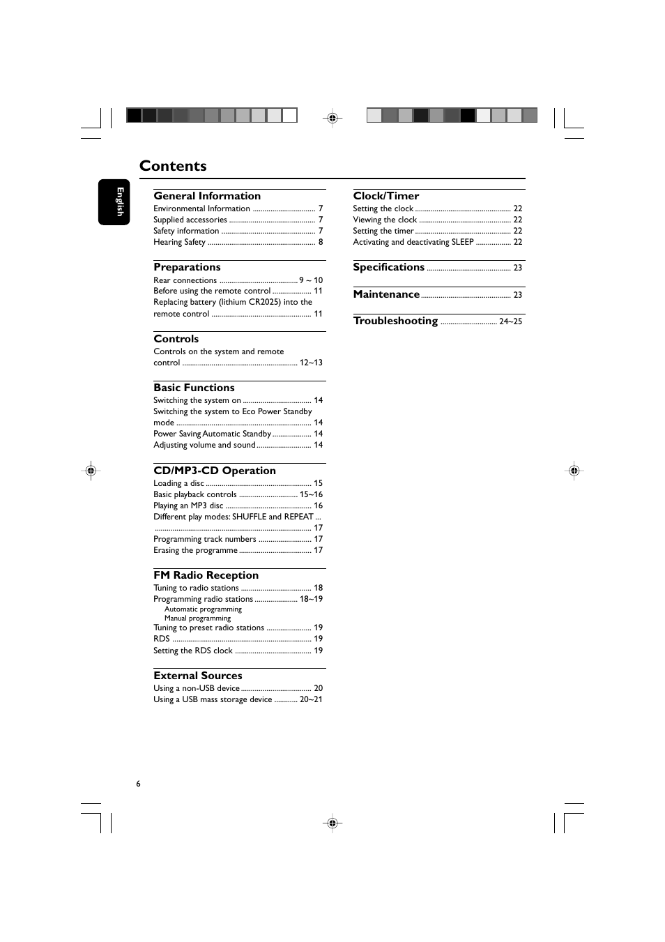 Philips MCM710 User Manual | Page 6 / 26