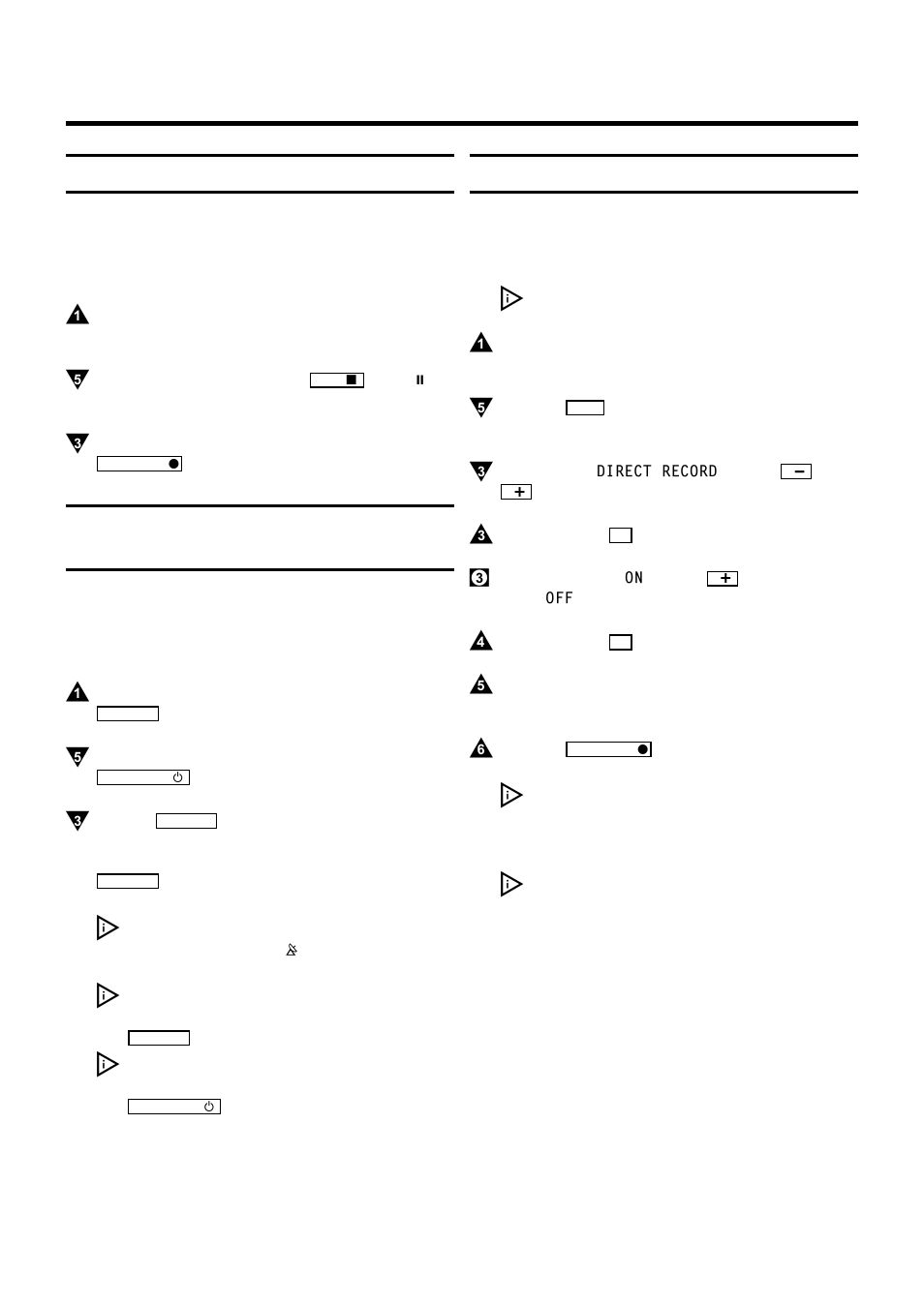 Auto-assembling, Switching on ’direct record | Philips VR200/58 User Manual | Page 19 / 26