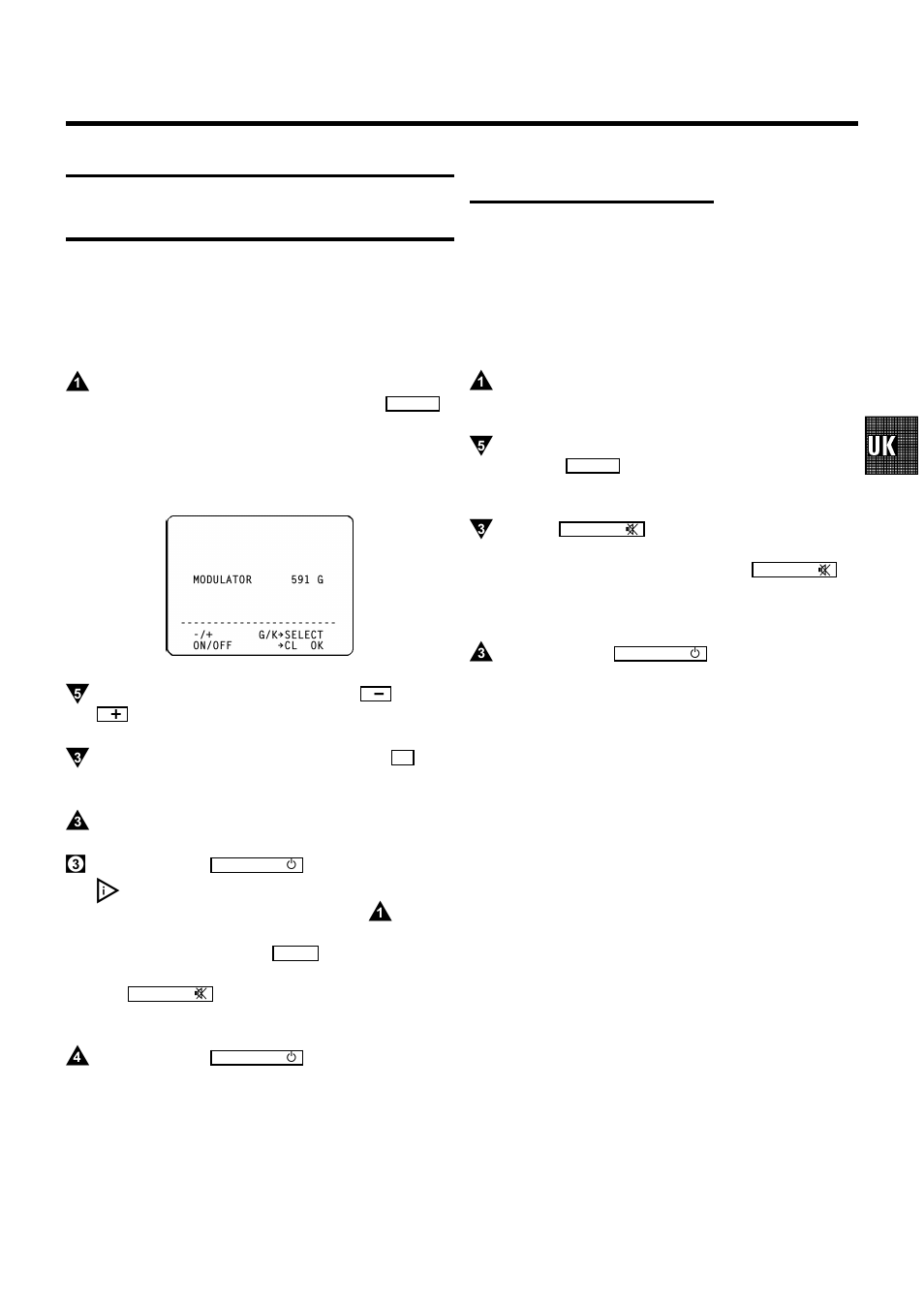 Switching off the modulator | Philips VR200/58 User Manual | Page 24 / 26