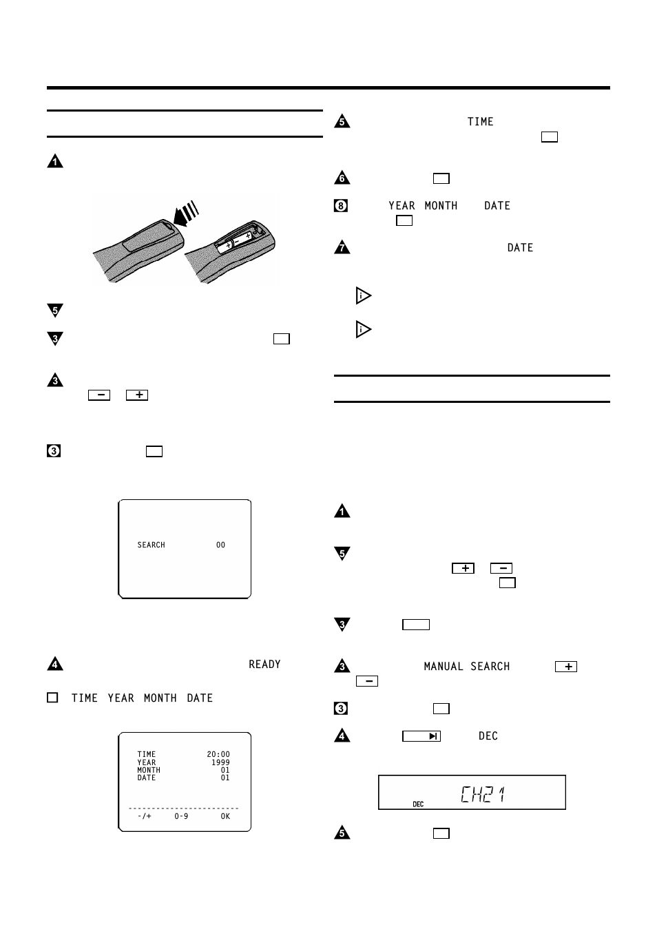 Ch21, Installing your video recorder, Initial installation | Allocating a decoder | Philips VR200/58 User Manual | Page 9 / 26