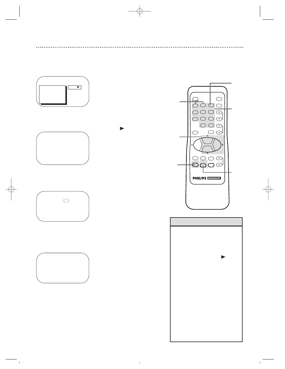 Automatic channel setup (cont’d) 11 | Philips CCZ092AT User Manual | Page 11 / 52