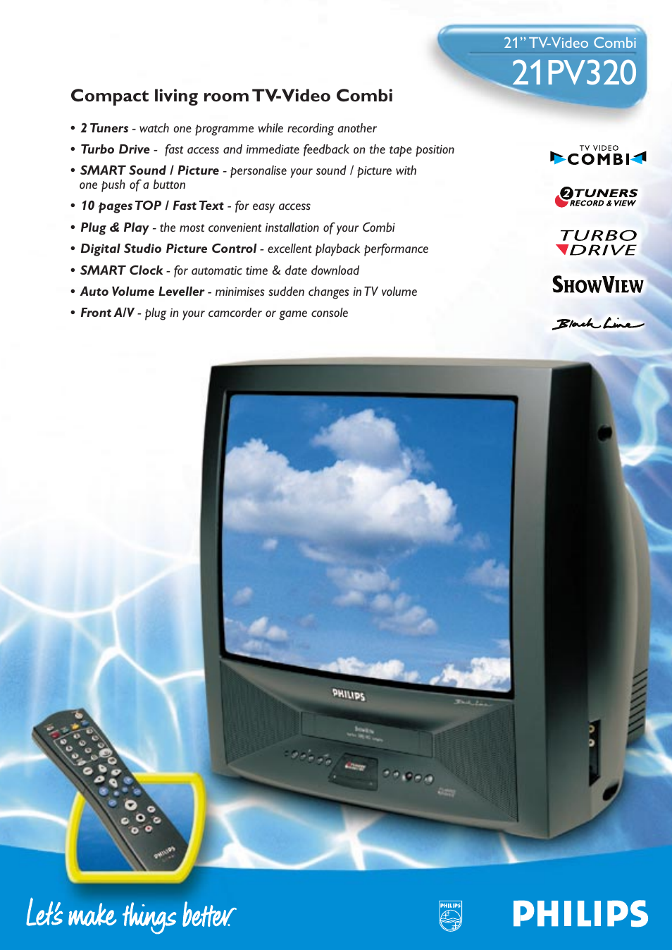 Philips 21PV320 User Manual | 2 pages