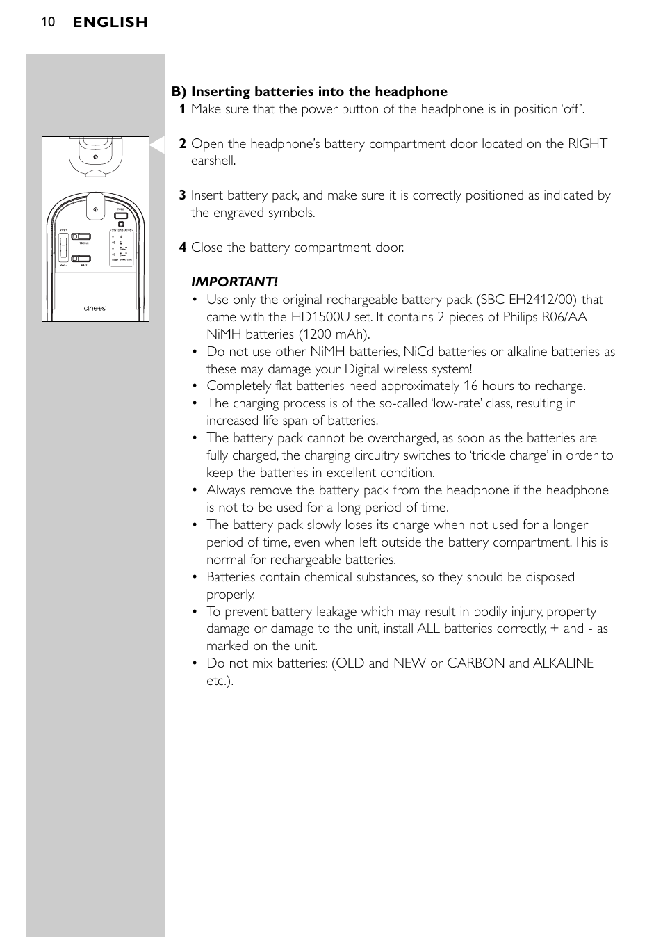 Philips SBCHD1500U User Manual | Page 10 / 229