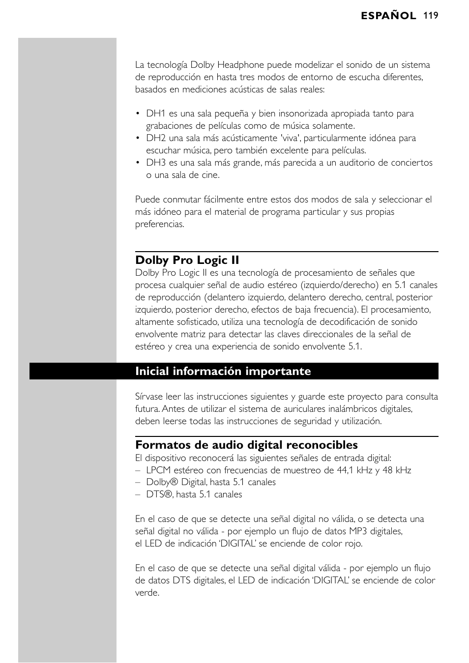 Philips SBCHD1500U User Manual | Page 119 / 229