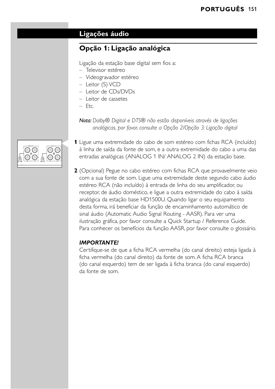 Philips SBCHD1500U User Manual | Page 151 / 229