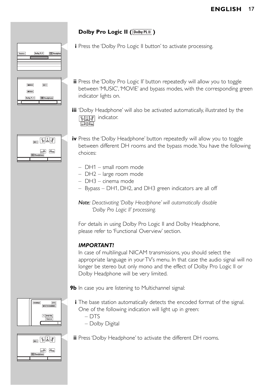 Philips SBCHD1500U User Manual | Page 17 / 229