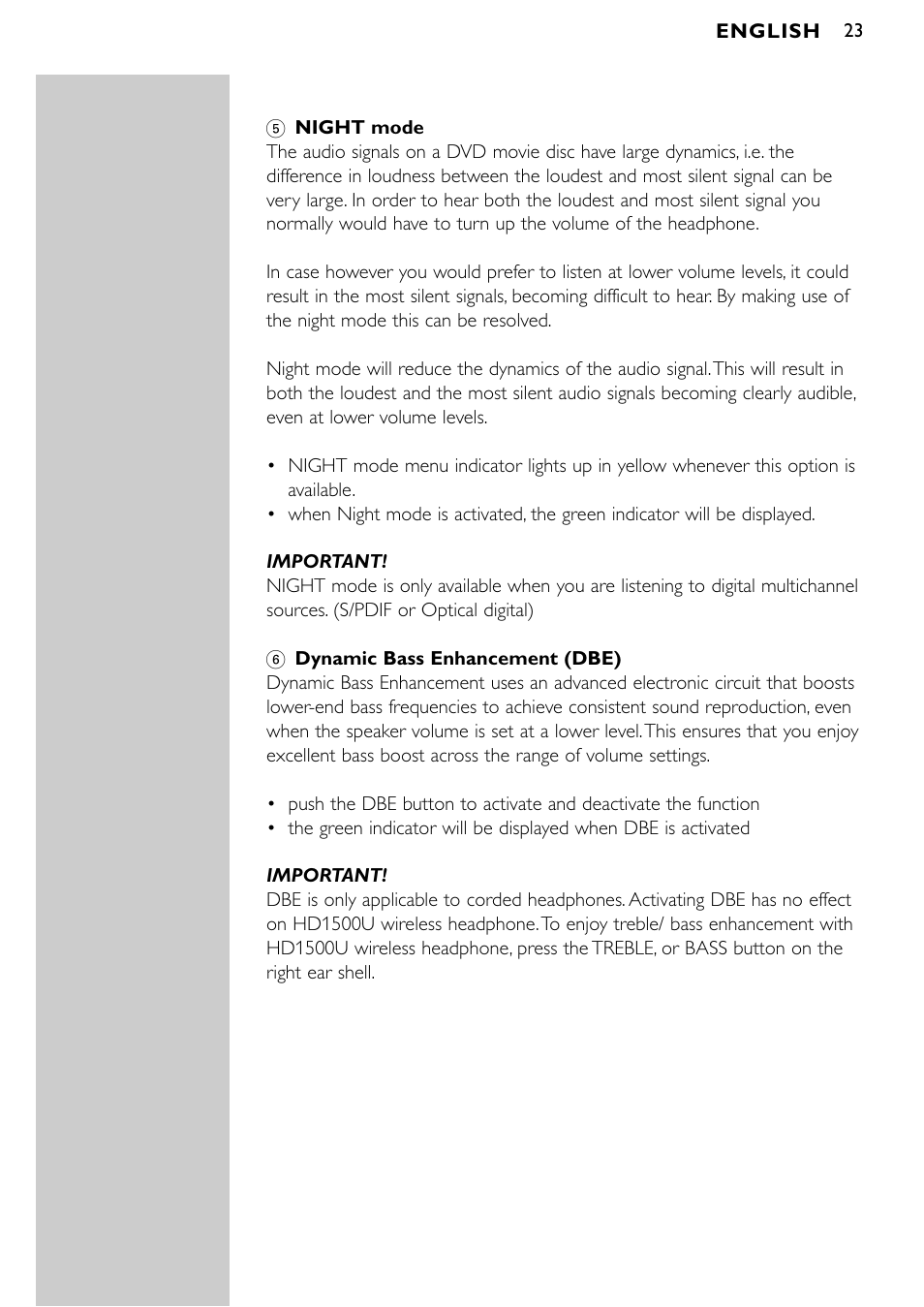 Philips SBCHD1500U User Manual | Page 23 / 229