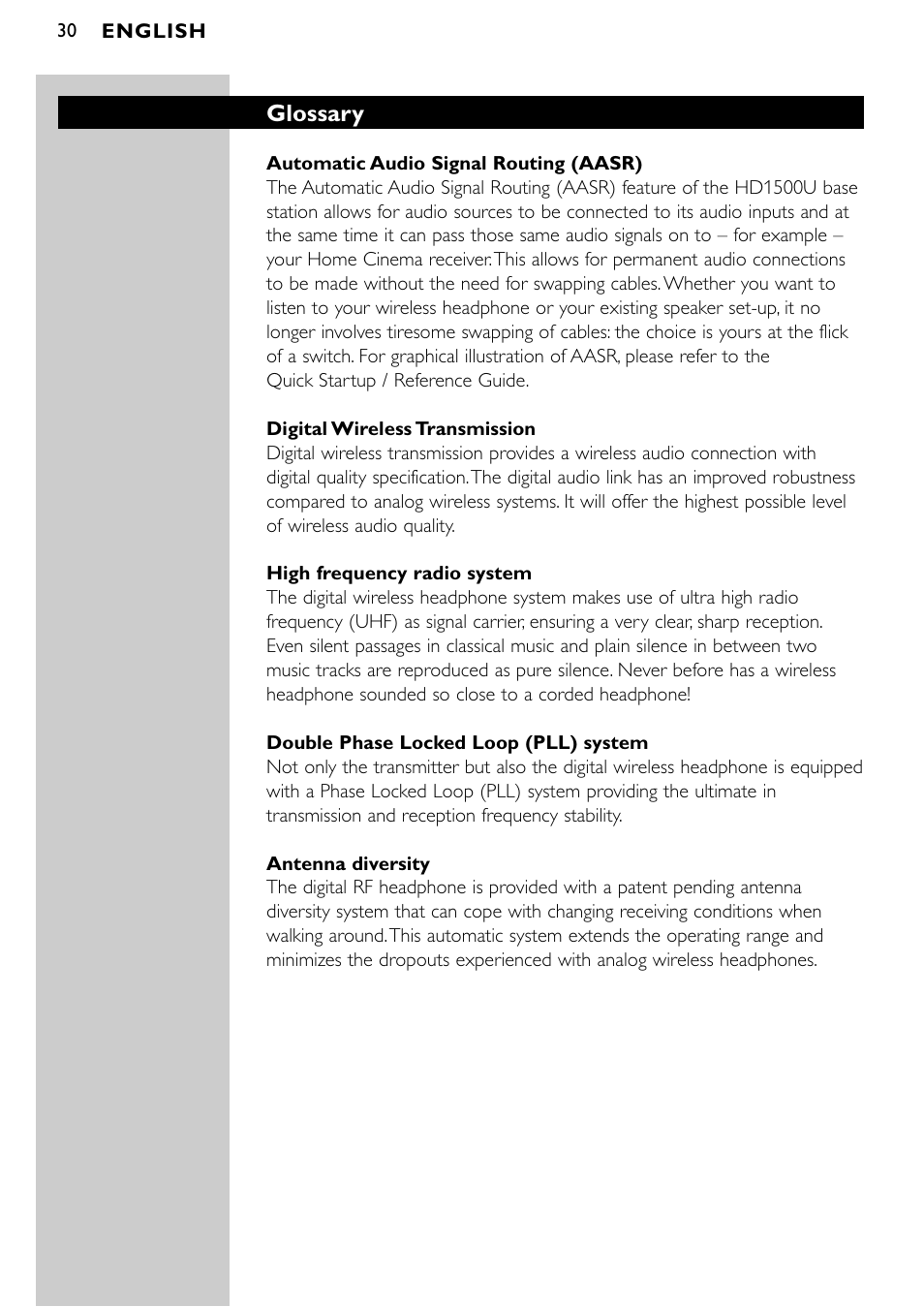 Philips SBCHD1500U User Manual | Page 30 / 229