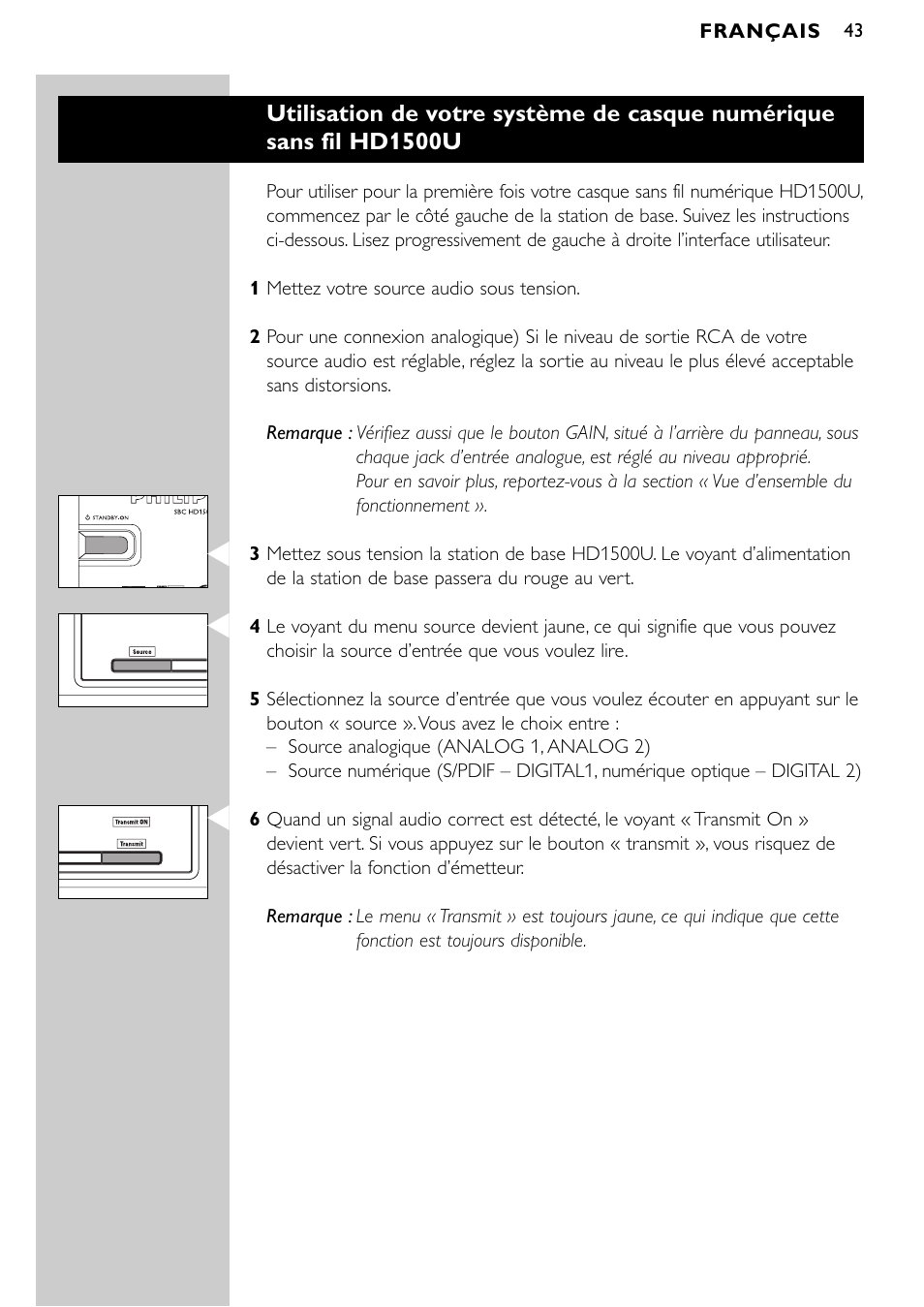 Philips SBCHD1500U User Manual | Page 43 / 229