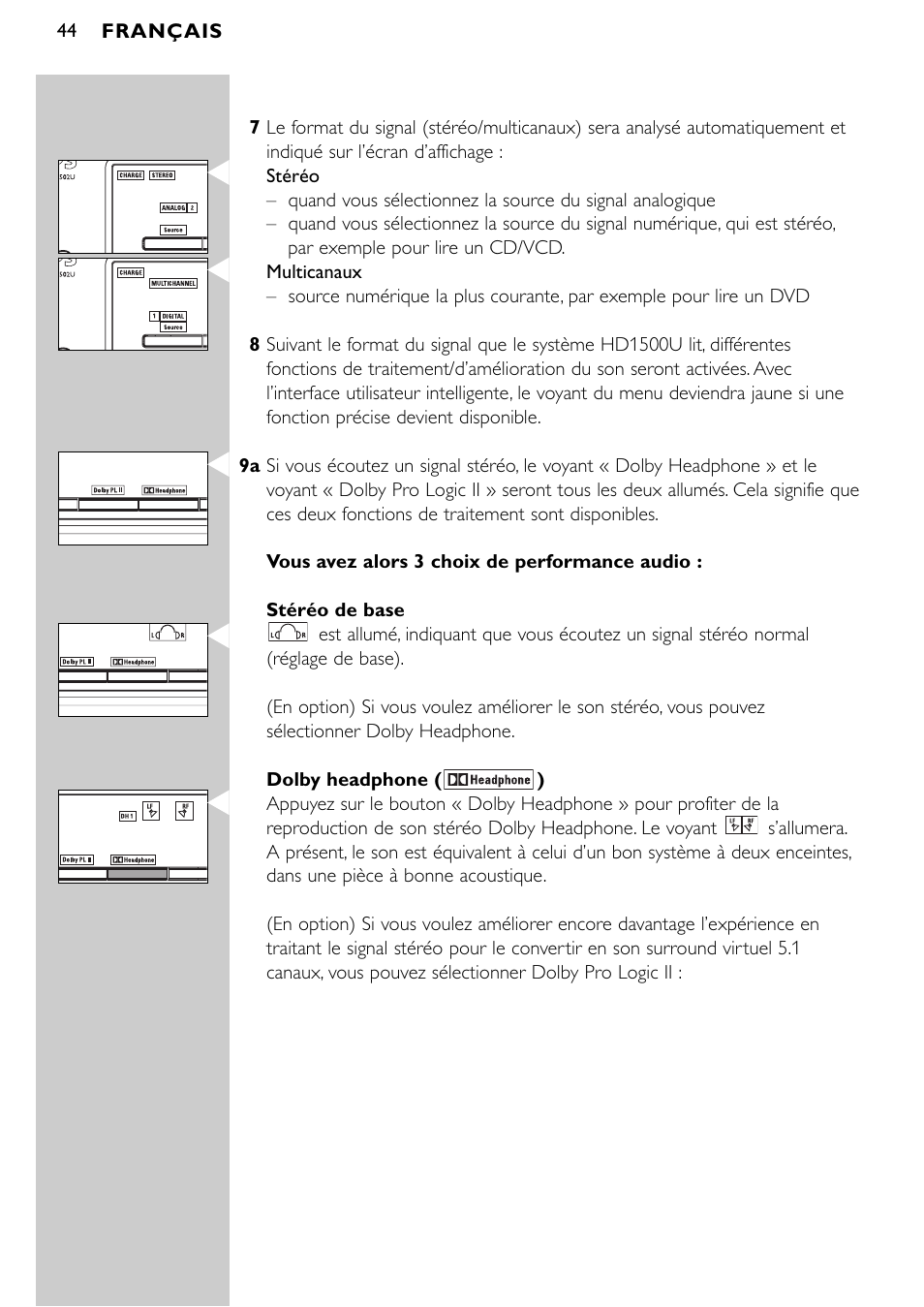 Philips SBCHD1500U User Manual | Page 44 / 229