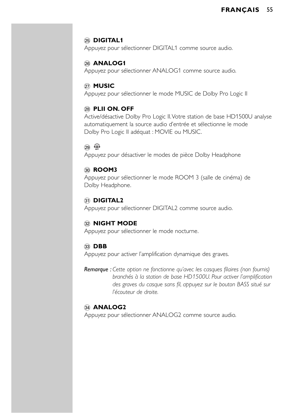 Philips SBCHD1500U User Manual | Page 55 / 229