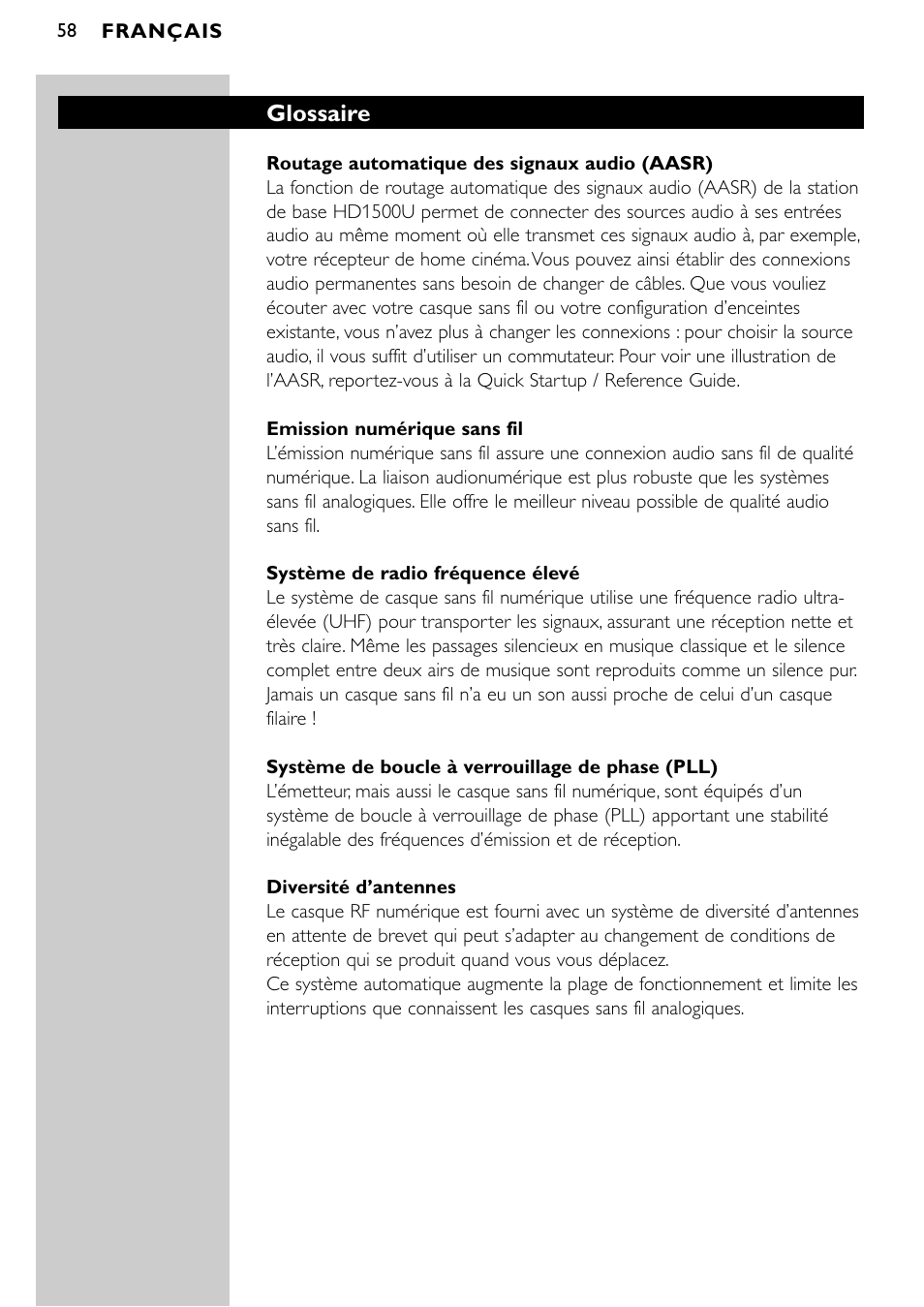 Philips SBCHD1500U User Manual | Page 58 / 229