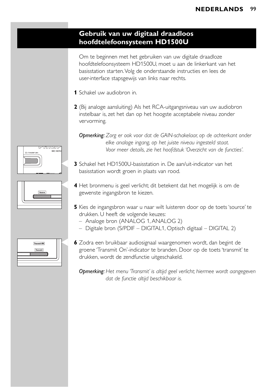 Philips SBCHD1500U User Manual | Page 99 / 229
