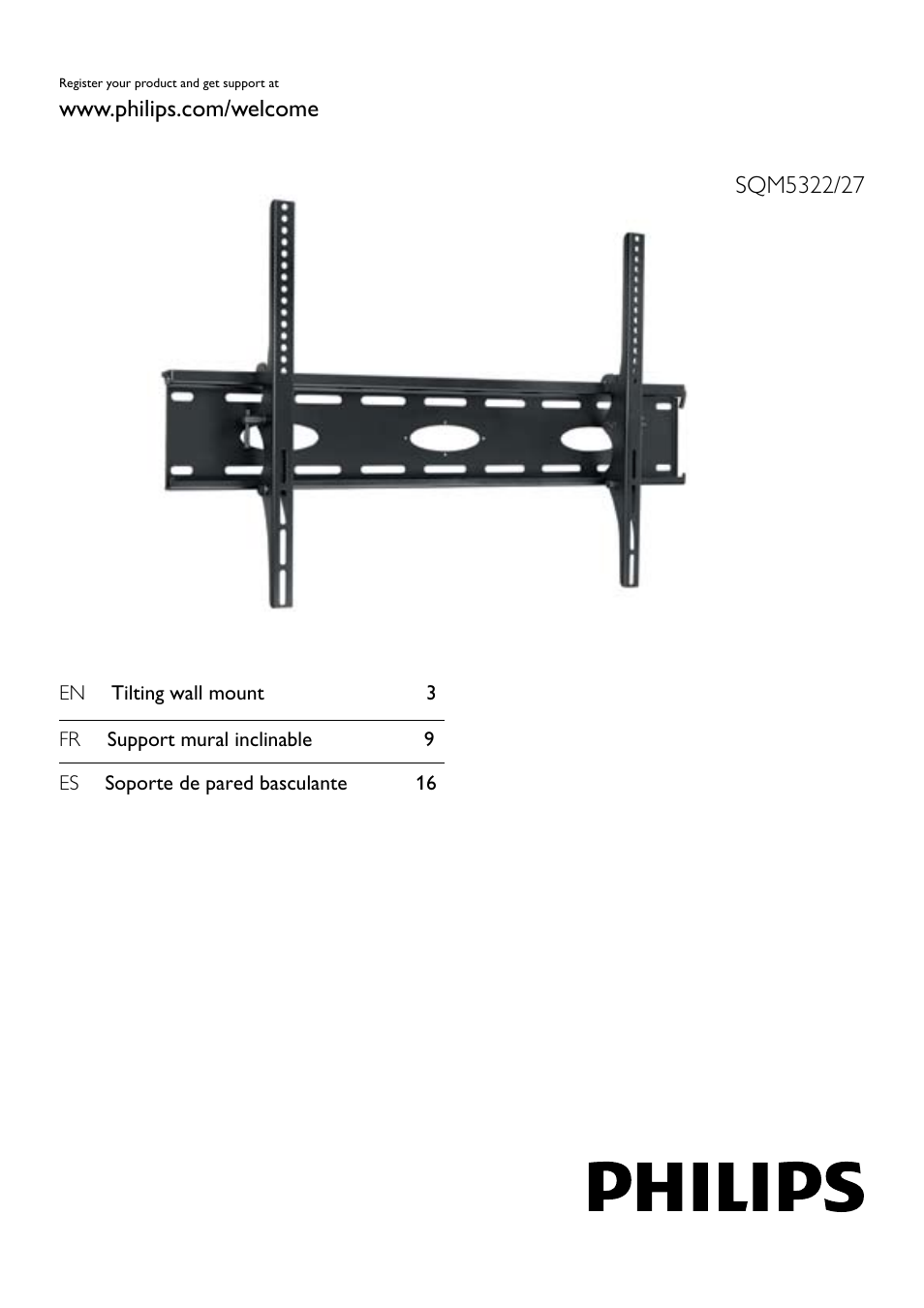 Philips SQM5322/27 User Manual | 24 pages