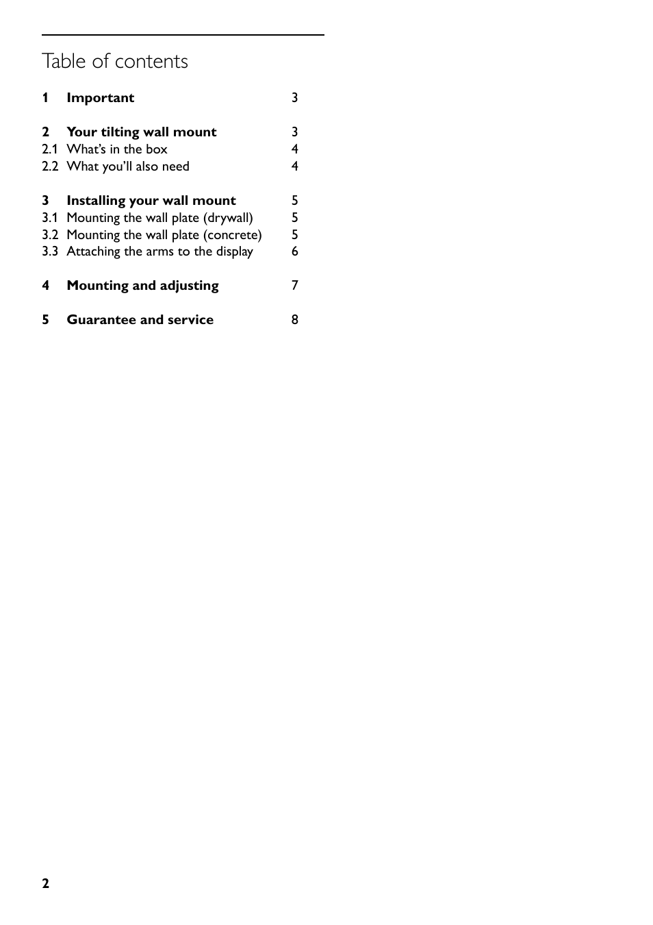 Philips SQM5322/27 User Manual | Page 2 / 24