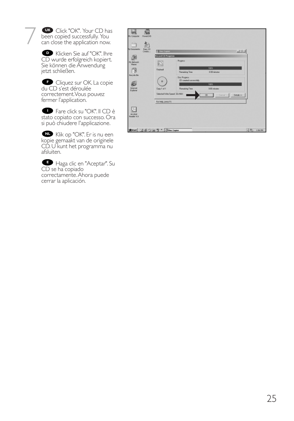 Philips RWDV3212 User Manual | Page 25 / 56