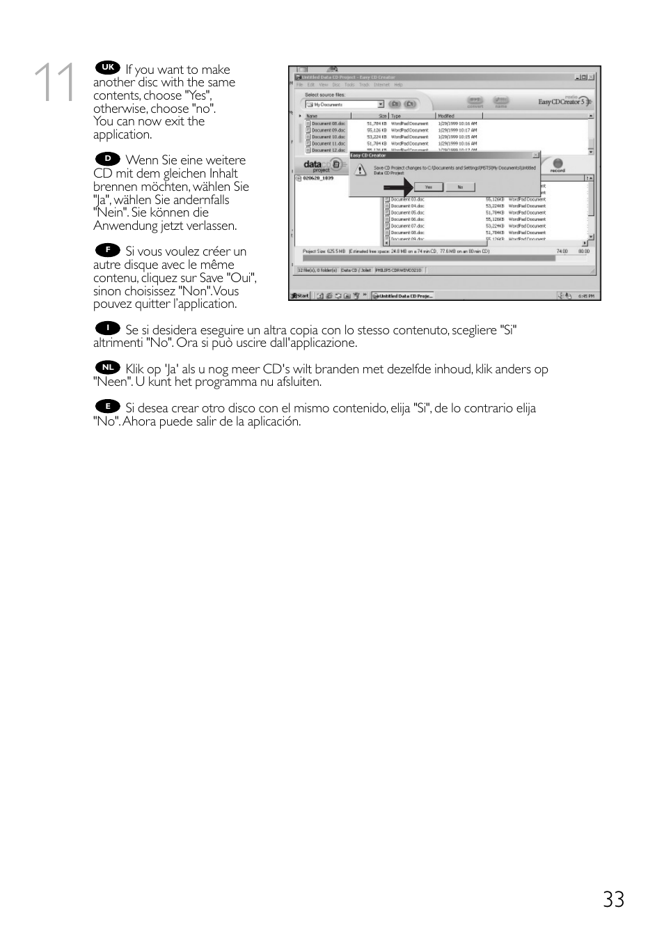 Philips RWDV3212 User Manual | Page 33 / 56