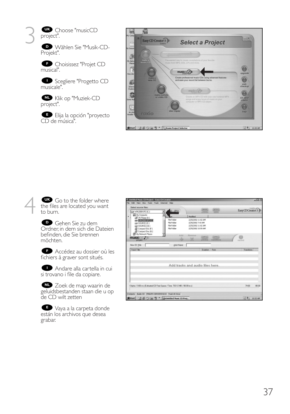 Philips RWDV3212 User Manual | Page 37 / 56