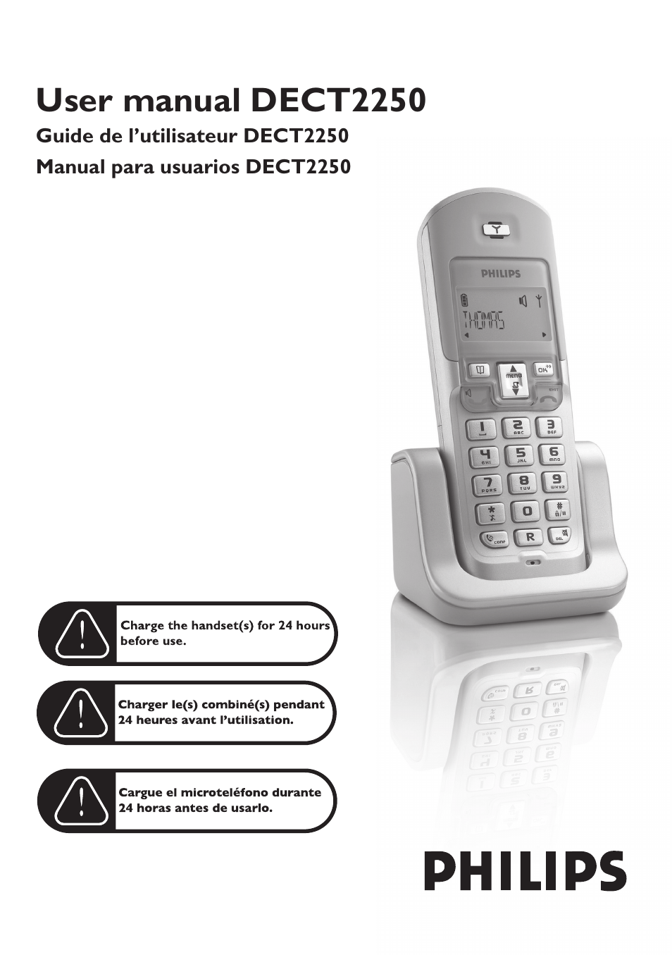 Philips DECT2250 User Manual | 57 pages