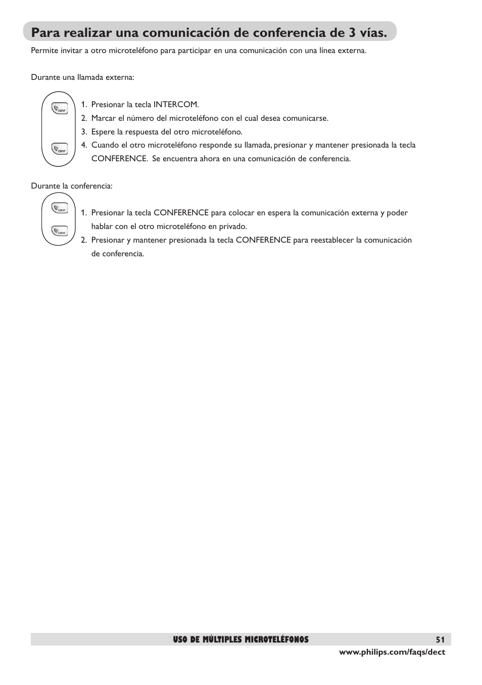 Philips DECT2250 User Manual | Page 53 / 57