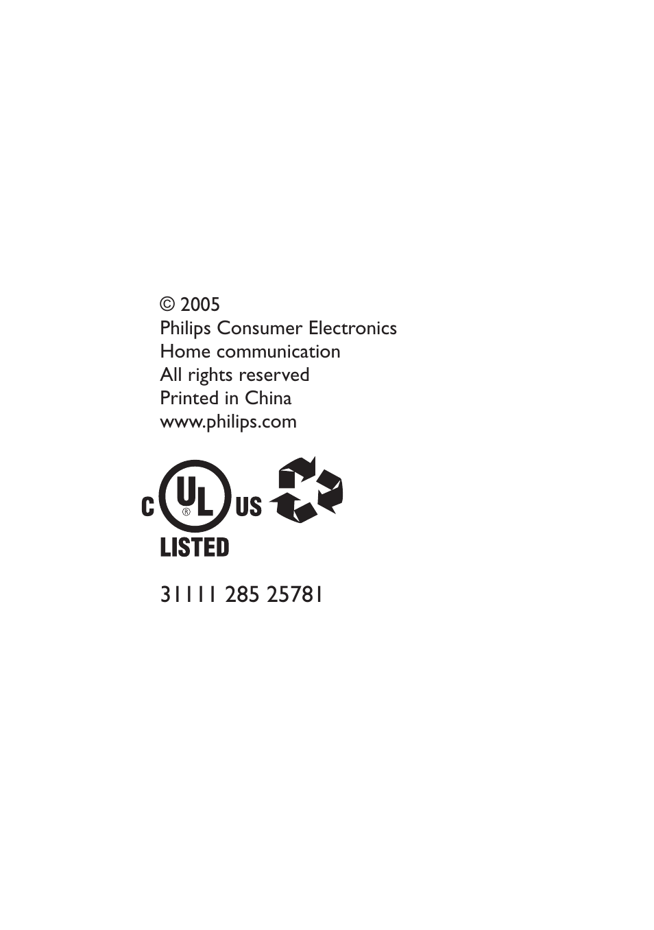 Philips DECT2250 User Manual | Page 57 / 57