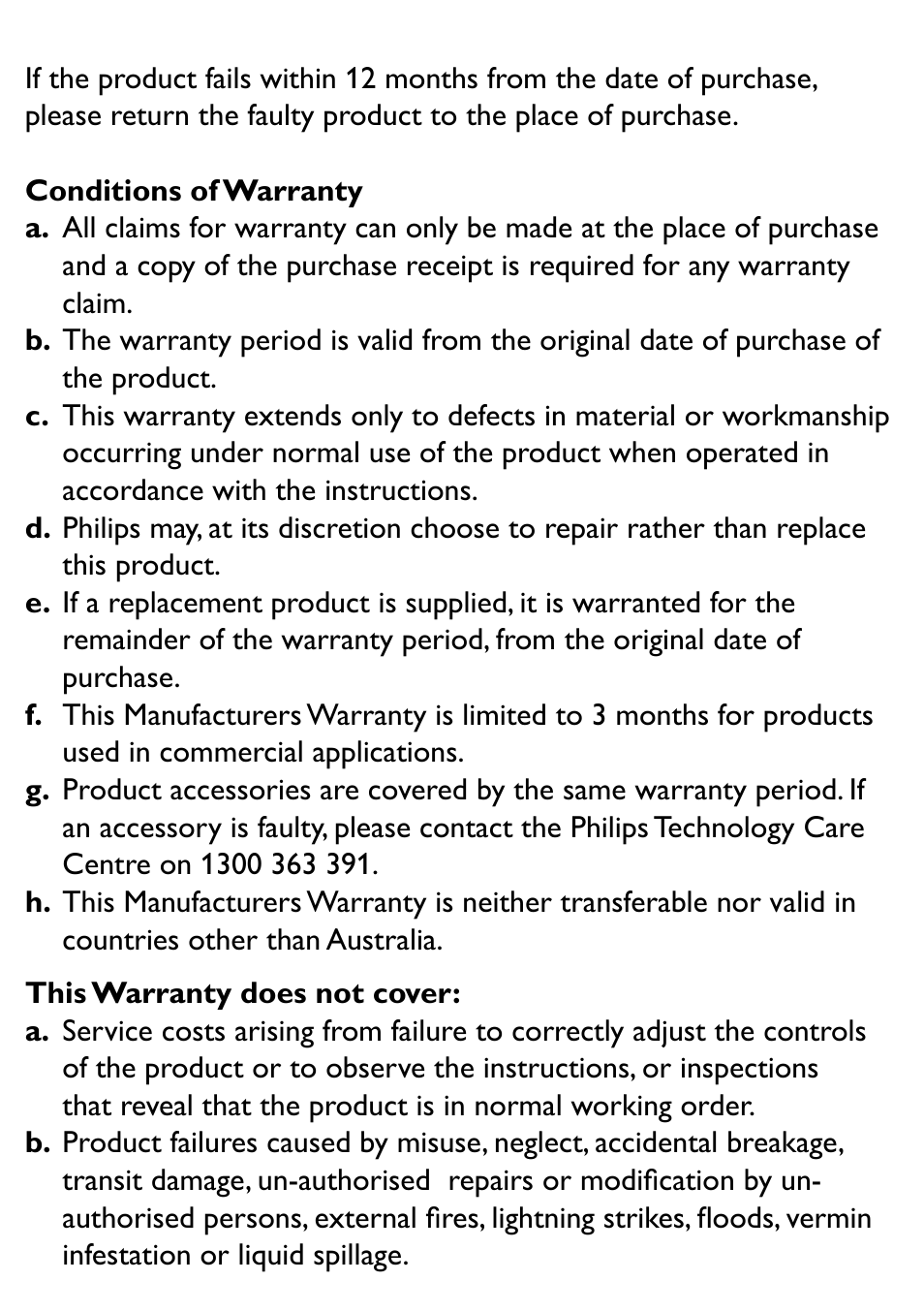 Philips AJB1002/79 User Manual | Page 22 / 25