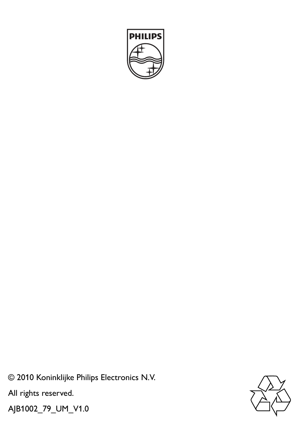 Philips AJB1002/79 User Manual | Page 25 / 25