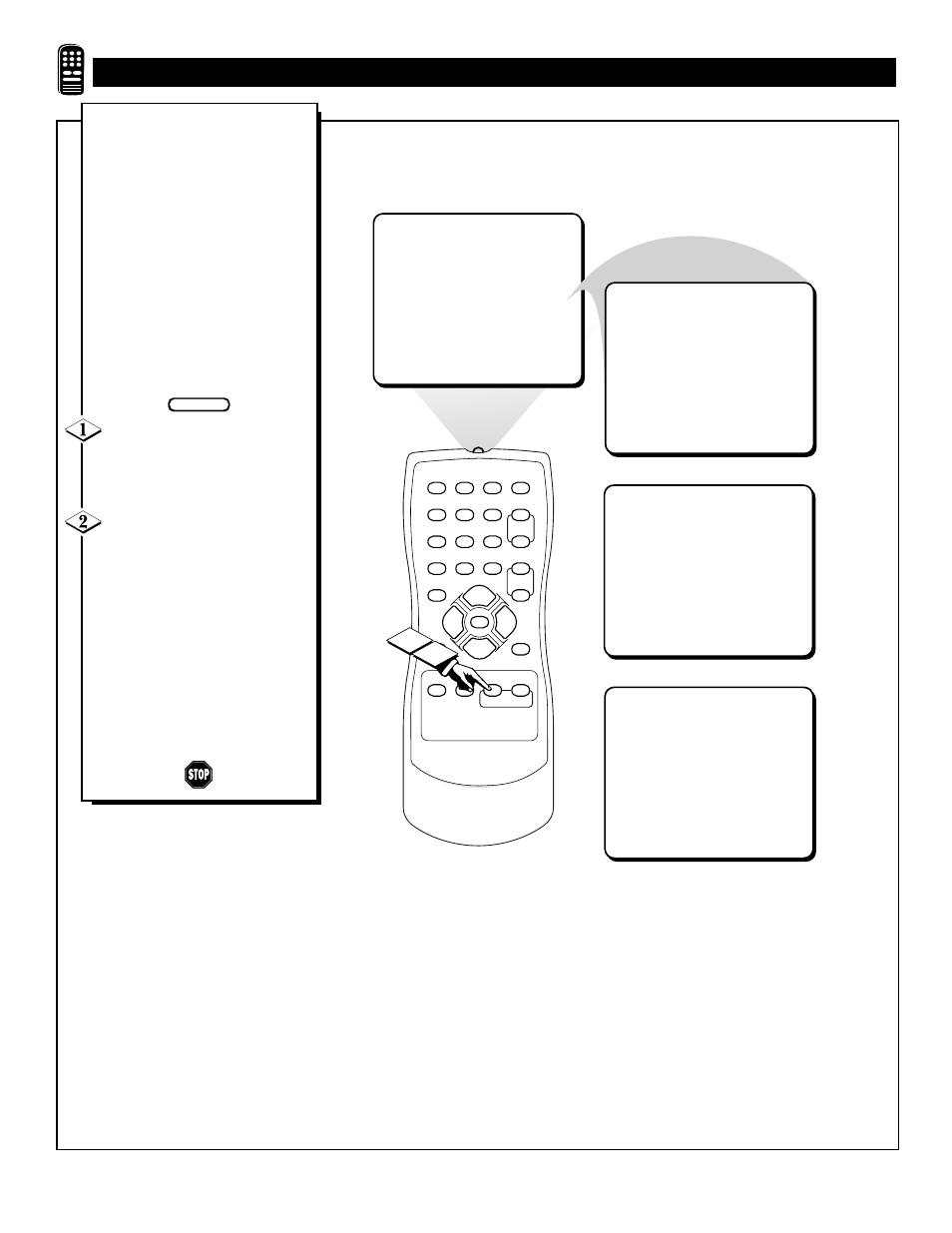 Sing the, Mart, Icture | Ontrol | Philips 19PS57C1 User Manual | Page 28 / 36