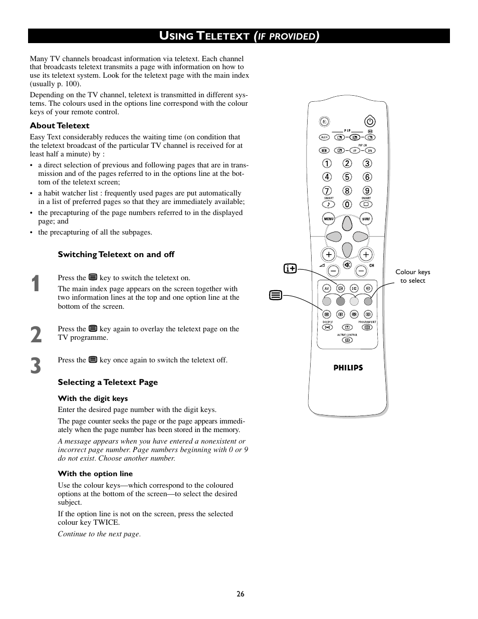 Philips 50PP8541 User Manual | Page 26 / 47