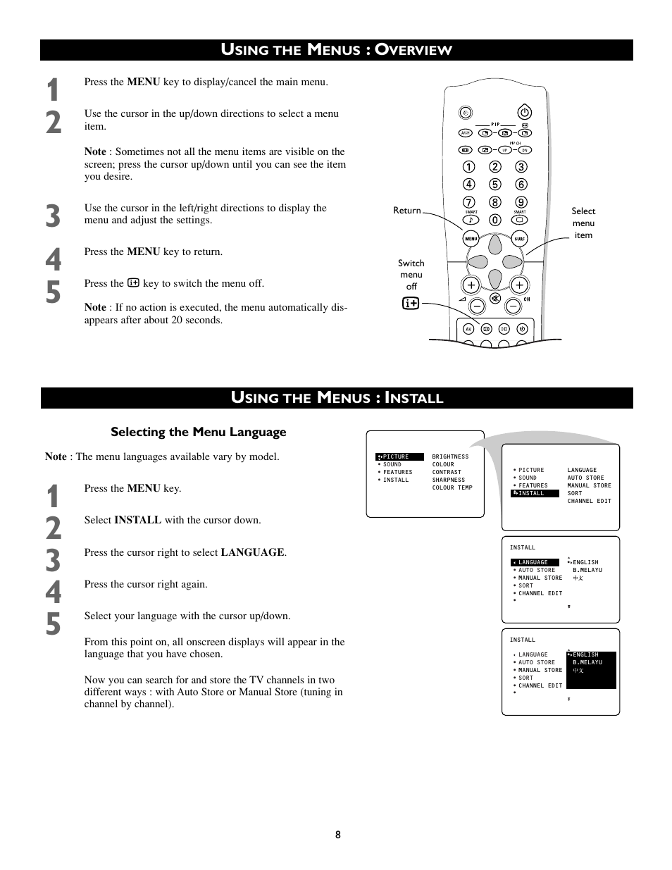 Philips 50PP8541 User Manual | Page 8 / 47